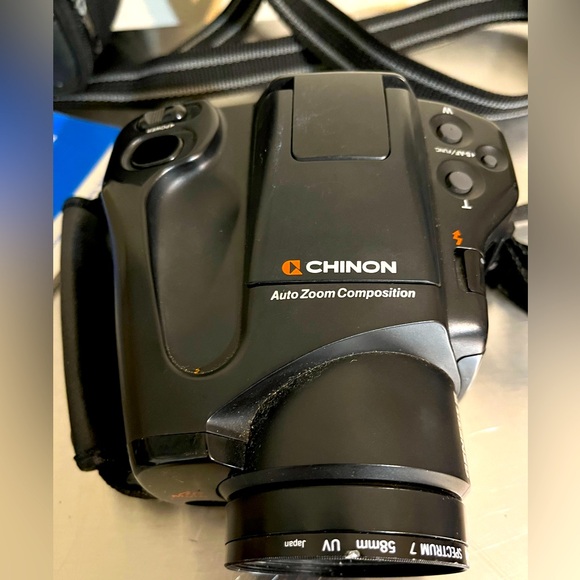 Chinon Genesis III Macro Zoom Lens 38-110mm Automatic Point Shoot Film Camera - Picture 14 of 15